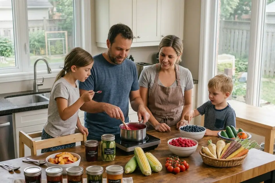 Bottling Up Summer: Simple Ways to Preserve Canadian Berries and Peak-Season Veggies