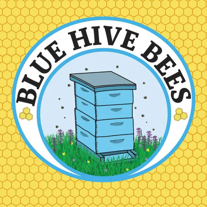Blue Hive Bees